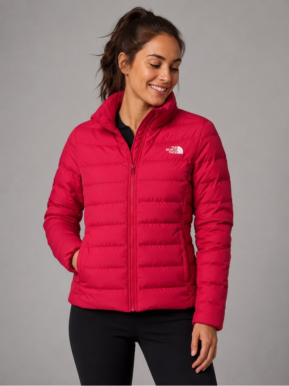 The North Face Women's Red Packable Down Jacket |S|